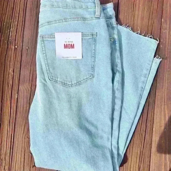 Celebrity Pink Hi-Rise Mom Jean - Picture 6 of 7